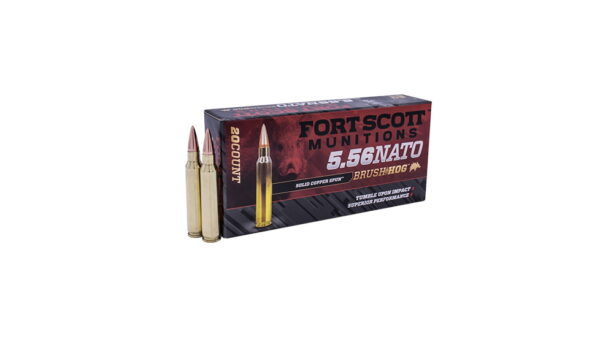 opplanet fort scott munitions 5 56 nato copper 62 grain centerfire rifle ammunition 20 rounds 556 062 scv1 main 1