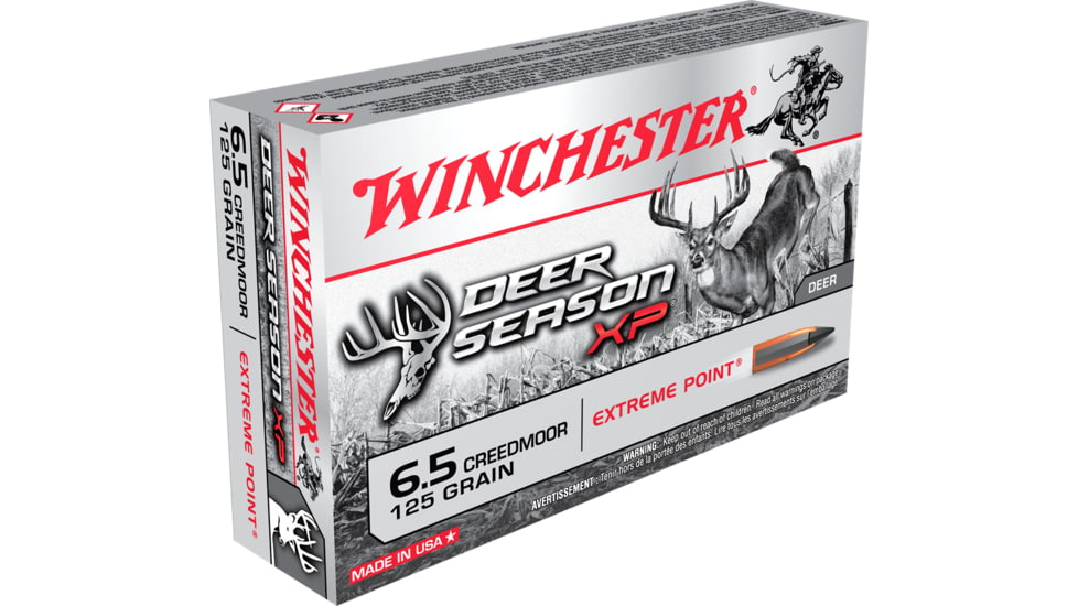 opplanet winchester deer season xp 6 5 creedmoor 125 grain extreme point polymer tip centerfire rifle ammo 20 rounds x65ds main