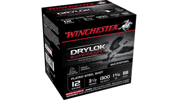 opplanet winchester drylok 12 gauge 1 9 16 oz 3 5in centerfire shotgun ammo 25 rounds xsm12lbb main