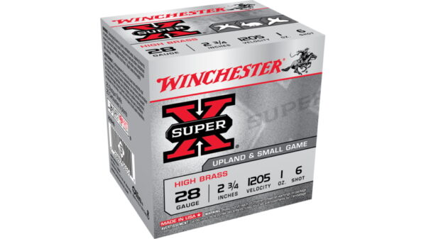 opplanet winchester super x shotshell 28 gauge 1 oz 2 75in centerfire shotgun ammo 25 rounds x28h6 main